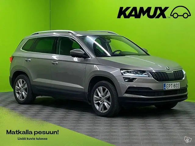 Skoda Karoq 1,6 TDI Style DSG Autom. / Canton Äänentoisto / Nahkaverhoilu / Adapt. Vakkari / Webasto / Image 1